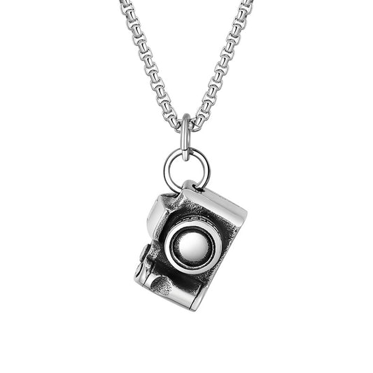 Steel Necklace – Vintage Hip Hop Camera