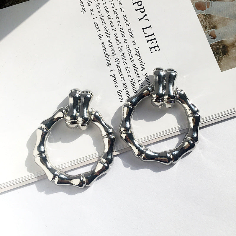 Bamboo Bliss Earrings - Vienna Verve Collection