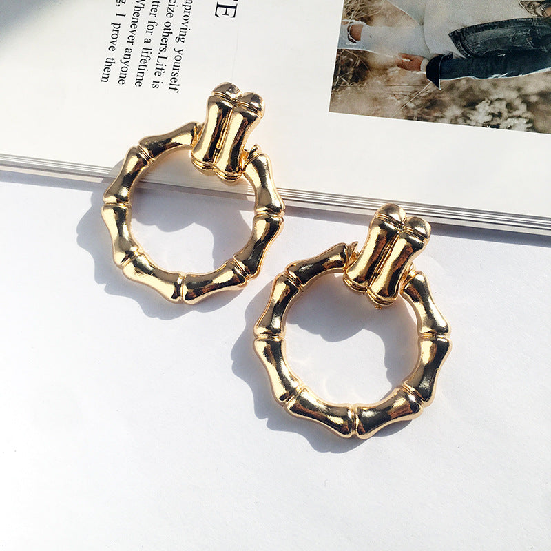 Bamboo Bliss Earrings - Vienna Verve Collection