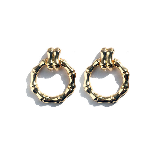 Bamboo Bliss Earrings - Vienna Verve Collection