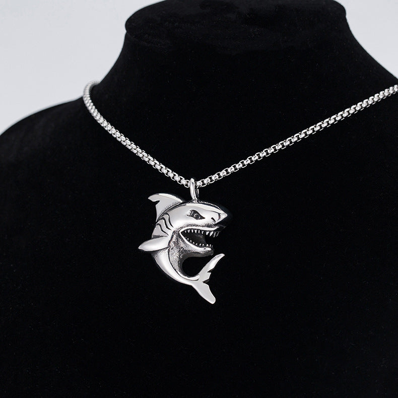 Steel Necklace - Statement Animal Necklace For Men