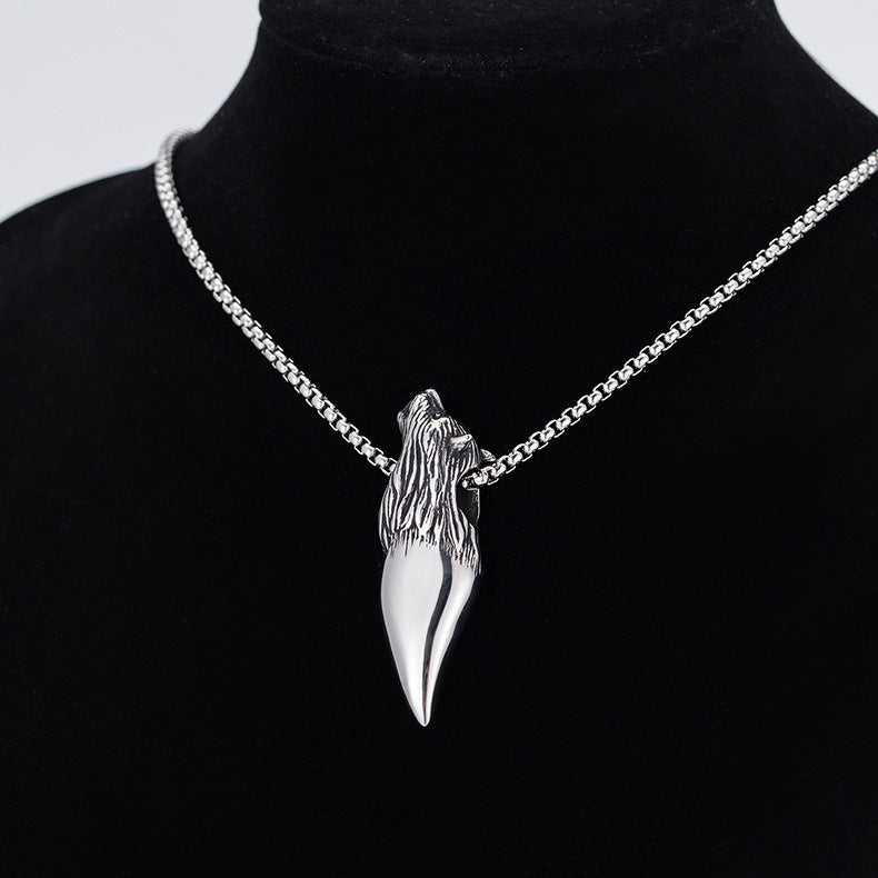 Steel Necklace - Statement Animal Necklace For Men