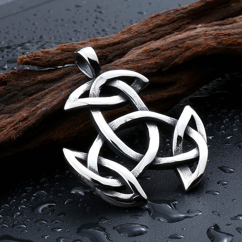 Personalized Viking Geometric Pattern Pendant for Men – Wholesale European and American Jewelry Supply
