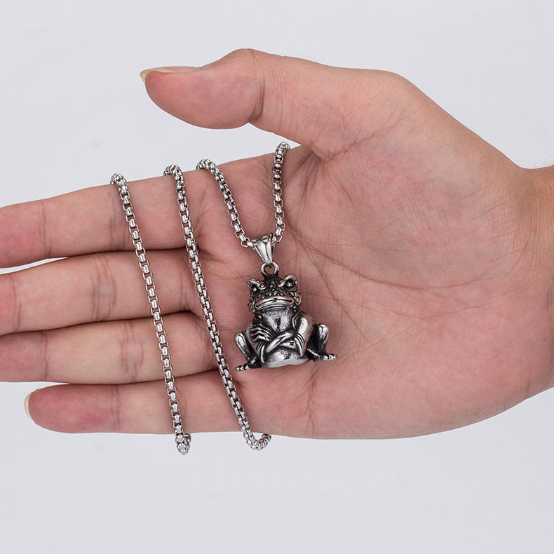 Steel Necklace – Statement Hip Hop Style