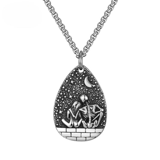 Steel Necklace – Vintage Everyday Wear
