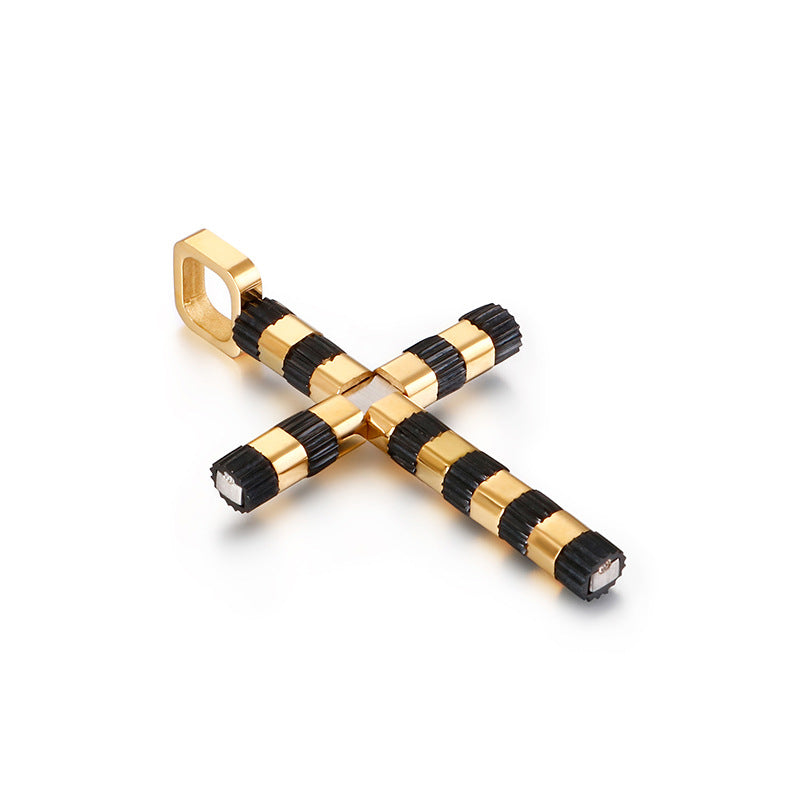 Stainless Steel Cross Pendant for Men - Modern and Timeless Men's Necklace