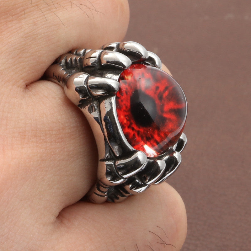 Planderful Dragon Claw Ring Stainless Steel Unisex Fashion Jewelry For Men And Women Everyday Genie Protection