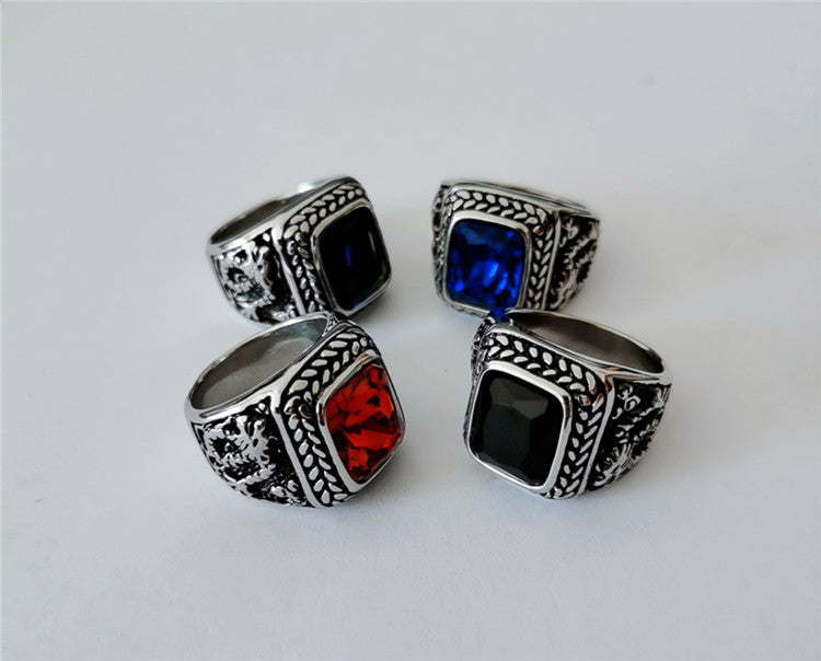 Dragon Ring Titanium Steel Personalized Protection Talisman Unisex For Men And Women Planderful