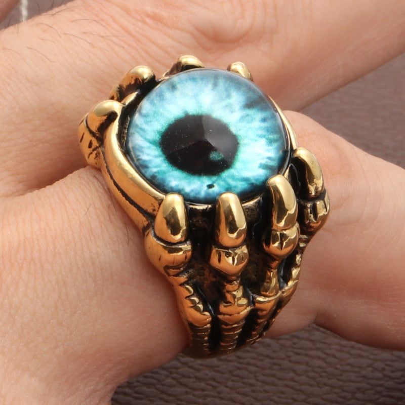 Planderful Dragon Claw Ring Stainless Steel Unisex Fashion Jewelry For Men And Women Everyday Genie Protection