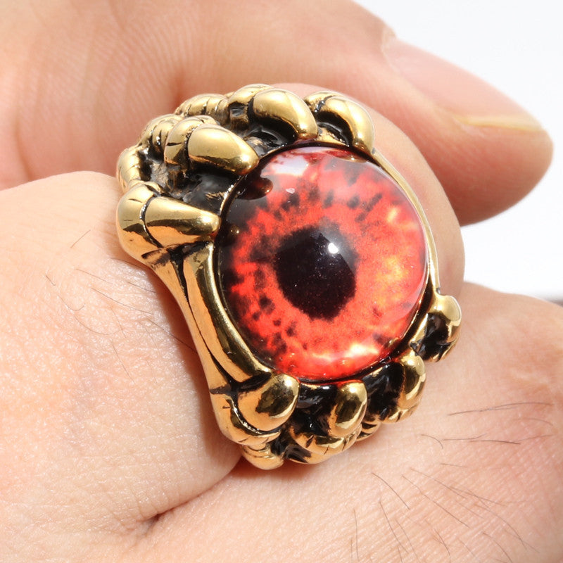 Planderful Dragon Claw Ring Stainless Steel Unisex Fashion Jewelry For Men And Women Everyday Genie Protection