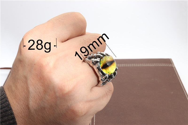 Planderful Dragon Claw Ring Stainless Steel Unisex Fashion Jewelry For Men And Women Everyday Genie Protection
