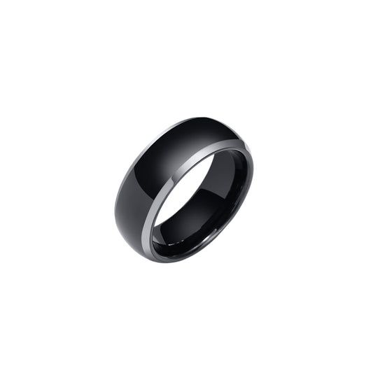 Simple Tungsten Steel Men's Ring Wholesale for Men