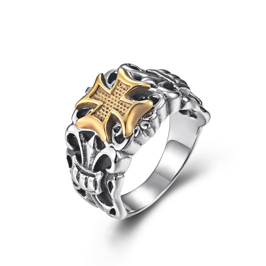 E-commerce Supply Vintage Cross Expeditionary Force Men's Ring