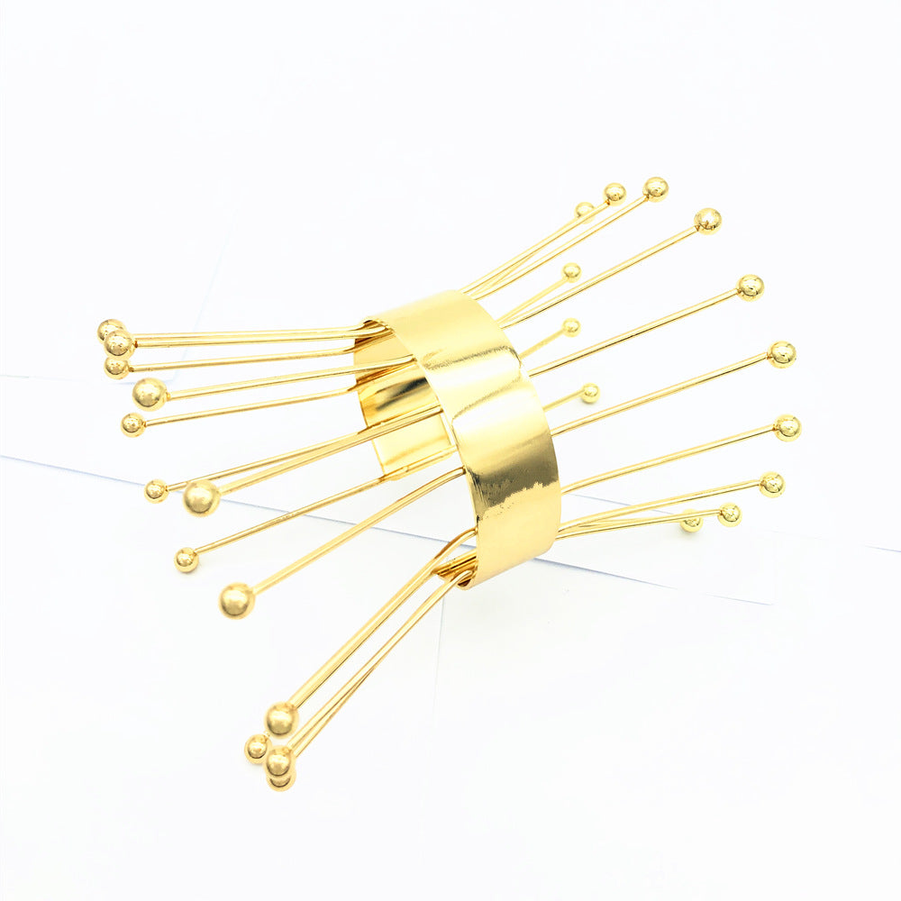 Nightclub Punk Crown Bracelet From Vienna Verve, Amazon Jewelry Alloy Bracelet