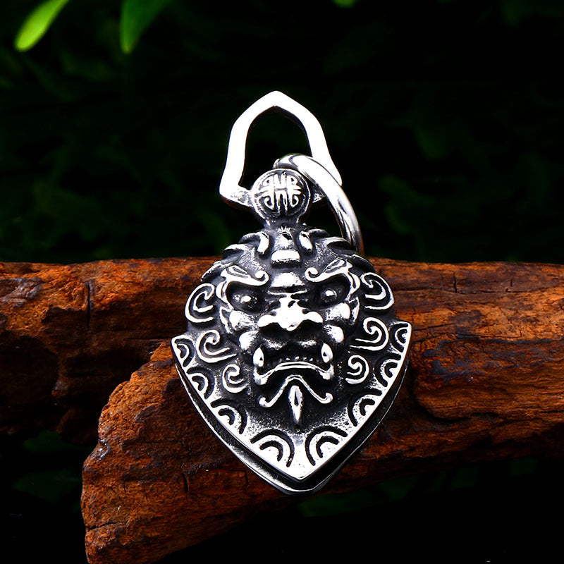 Retro Titanium Steel Pendant for Men - Wholesale Ethnic Style Stainless Steel Jewelry
