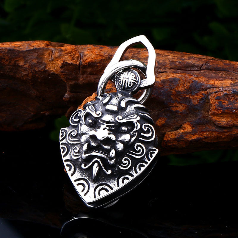 Retro Titanium Steel Pendant for Men - Wholesale Ethnic Style Stainless Steel Jewelry