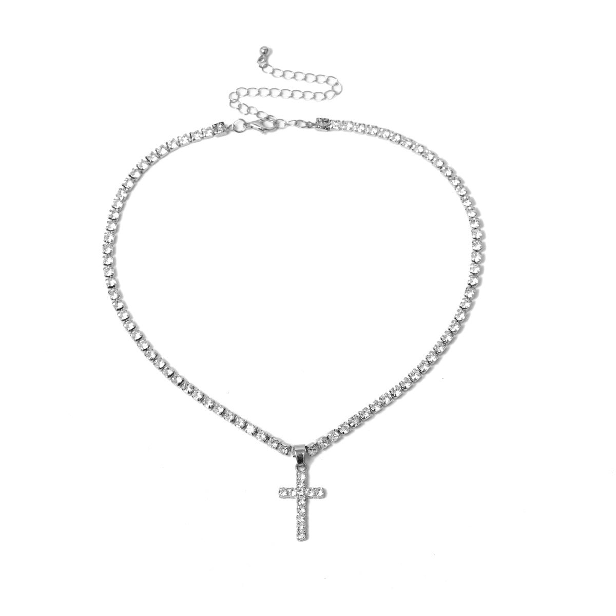Gothic Beaded Necklace For Alternative Style Fans Planderful Vienna Verve Multi Layered Cross Statement