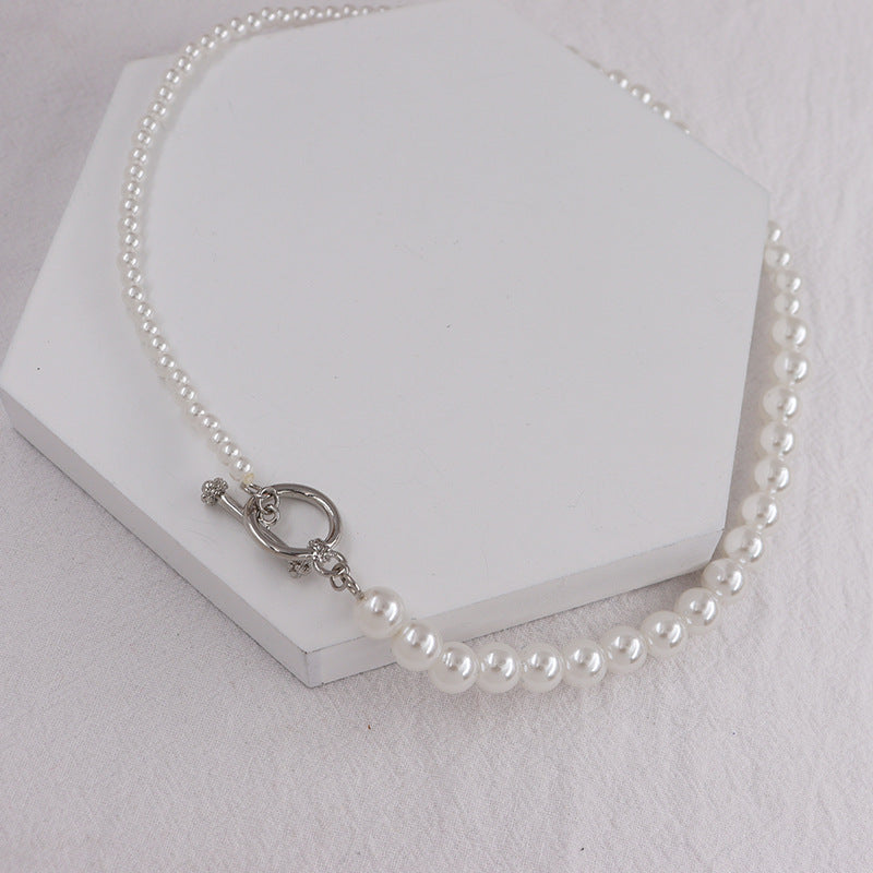 European Pearl Collar Necklace - Vienna Verve Collection