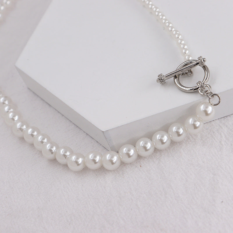 European Pearl Collar Necklace - Vienna Verve Collection