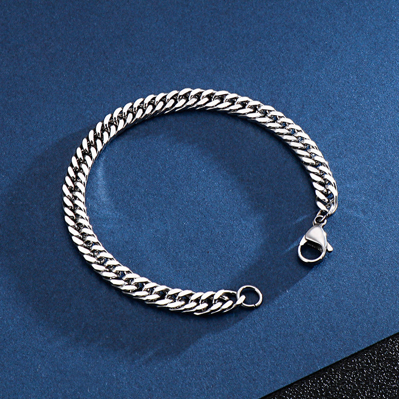 Stainless Steel Men's Chain Titanium Steel Bracelet