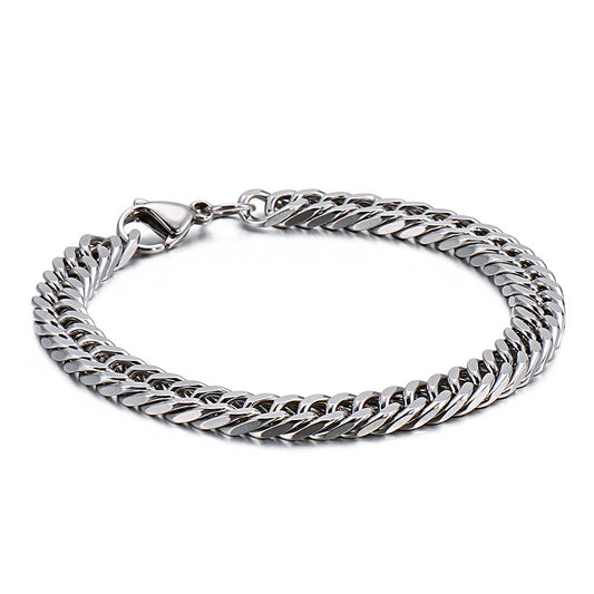 Stainless Steel Men's Chain Titanium Steel Bracelet