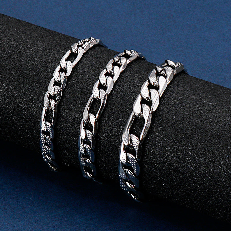 Stainless Steel – Unisex Bracelet – Hip-Hop Titanium Steel
