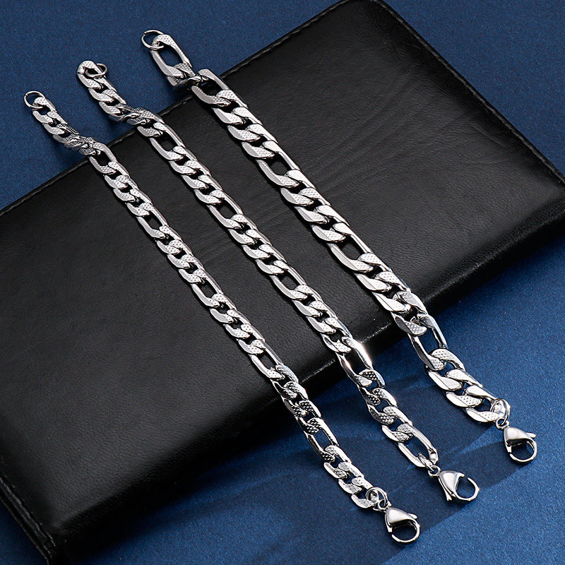 Stainless Steel – Unisex Bracelet – Hip-Hop Titanium Steel