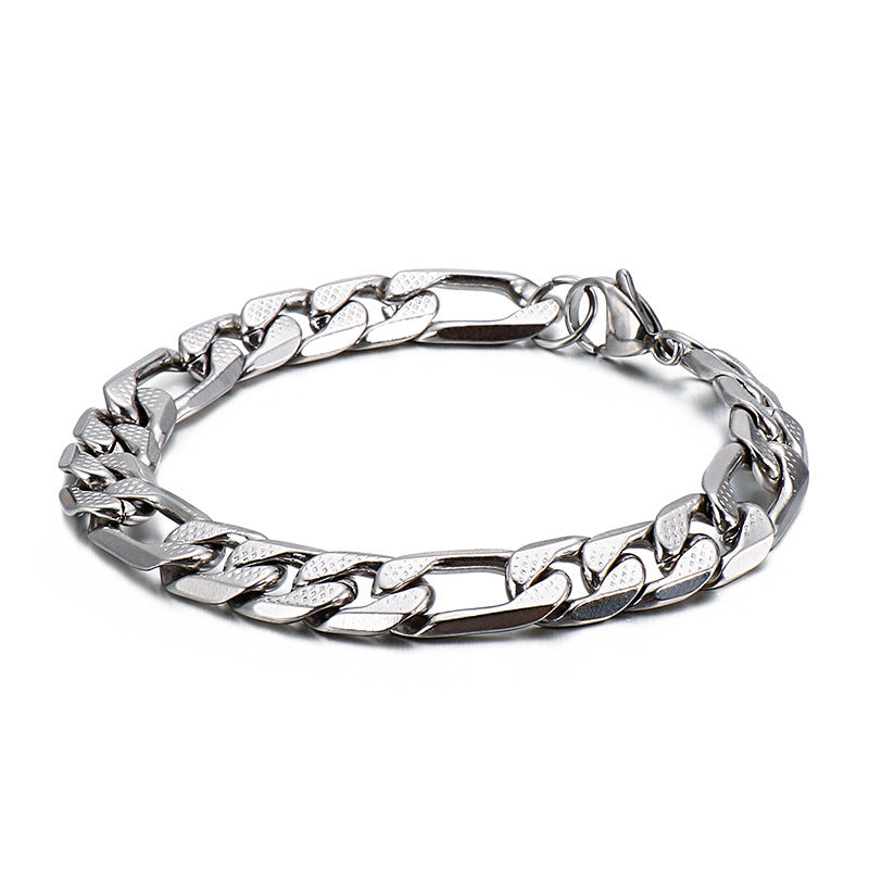 Stainless Steel – Unisex Bracelet – Hip-Hop Titanium Steel