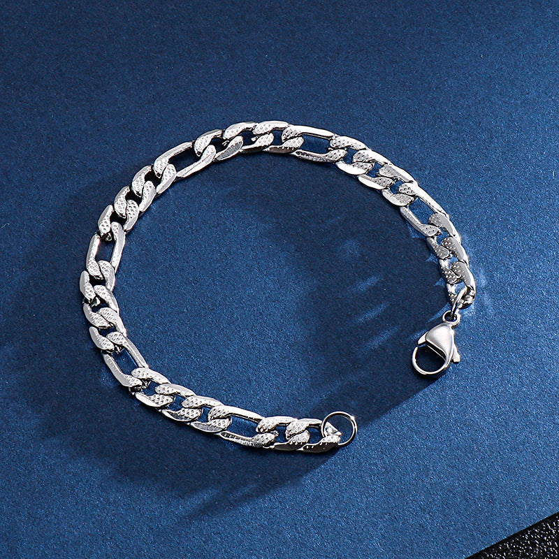 Stainless Steel – Unisex Bracelet – Hip-Hop Titanium Steel
