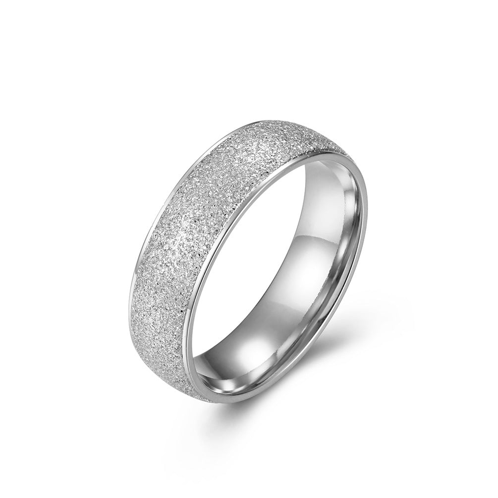 Titanium Steel Ring - Elegant Everyday Wear For Modern Women And Gift-Ready Packaging