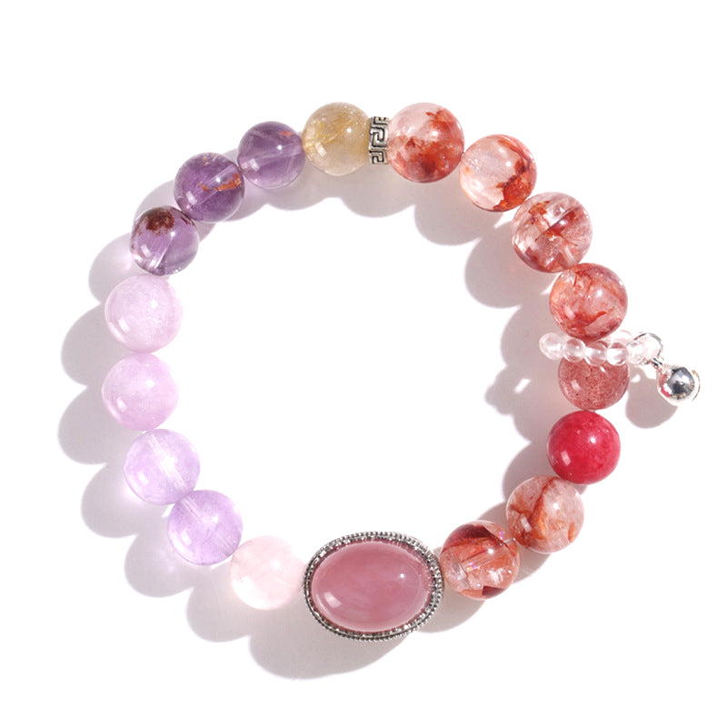 Planderful Fortune's Favor Bracelet – Unique Lavender Amethyst Beads