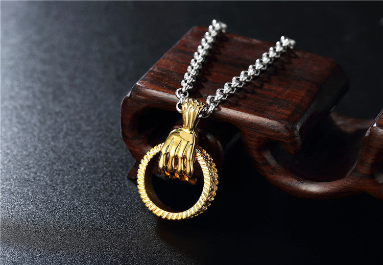 Demon Claw Titanium Steel Pendant Necklace