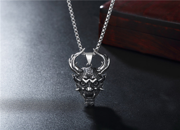 Dragon Monster Titanium Steel Pendant Necklace