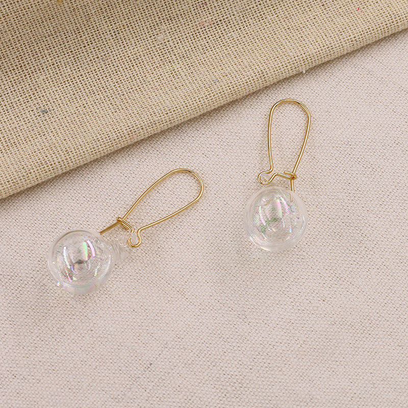 Crystal Ball Pendant Earrings in Vienna Verve Collection