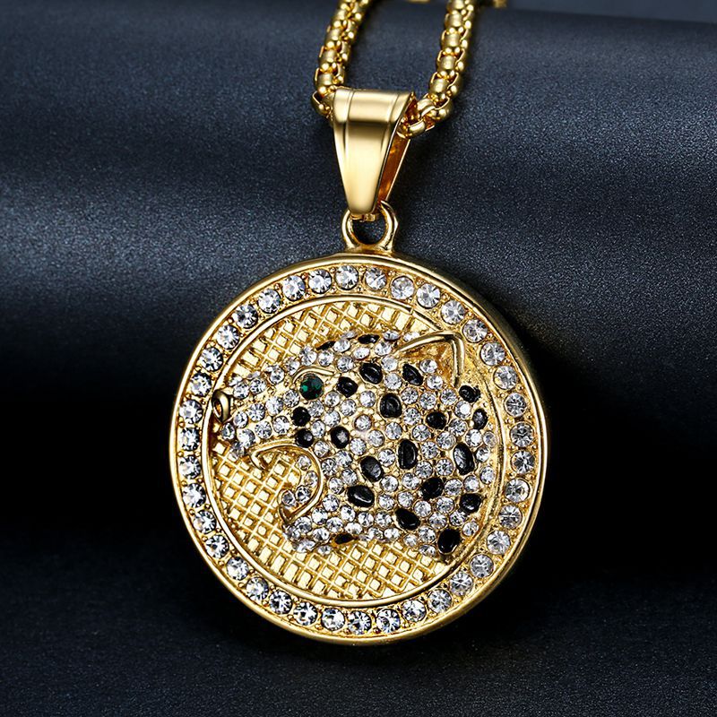 Zircon Necklace – Luxury Leopard Head Pendant