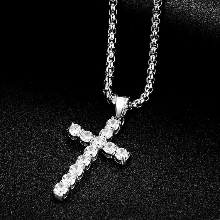 Planderful Everyday Genie Zircon Necklace In Titanium Steel Gold Plated AAA Zircon Unisex Jewelry For Men Women