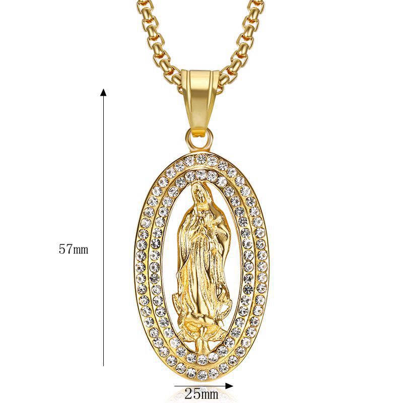 Zircon Necklace – Statement Hip Hop Jewelry