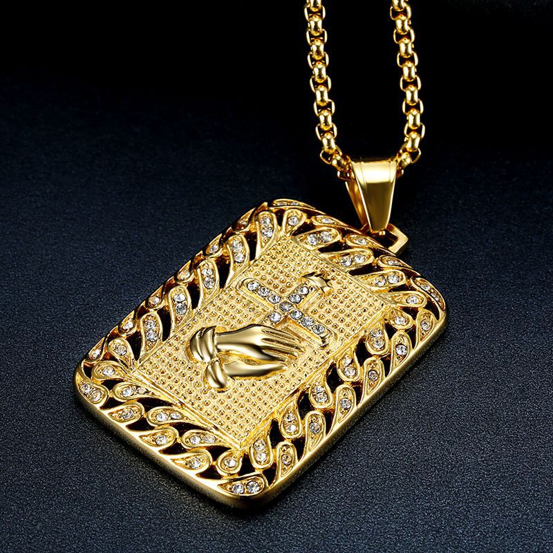 Zircon Necklace – Luxury Hip-Hop Pendant