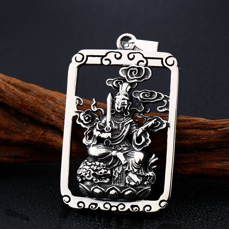 Ethnic Wholesale Jewelry, Titanium Steel Buddha Segamuni Pendant, Custom Men's Accessory