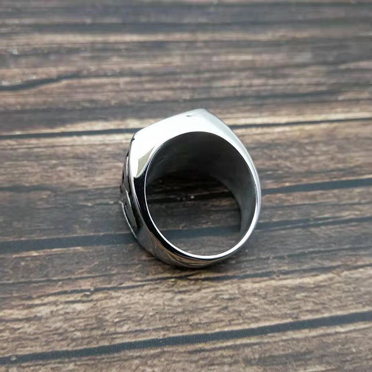 Nordic Viking Ring For Men Titanium Steel Celtic Concentric Knot Polished By Planderful Everyday Genie