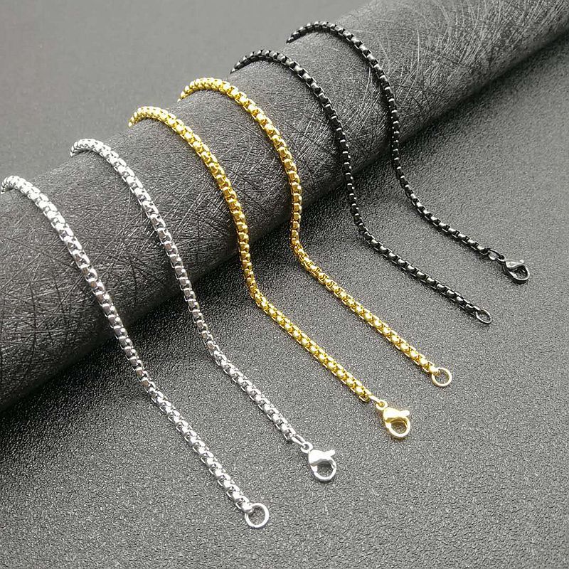 Vintage Pearl Stainless Steel Pendant Necklace