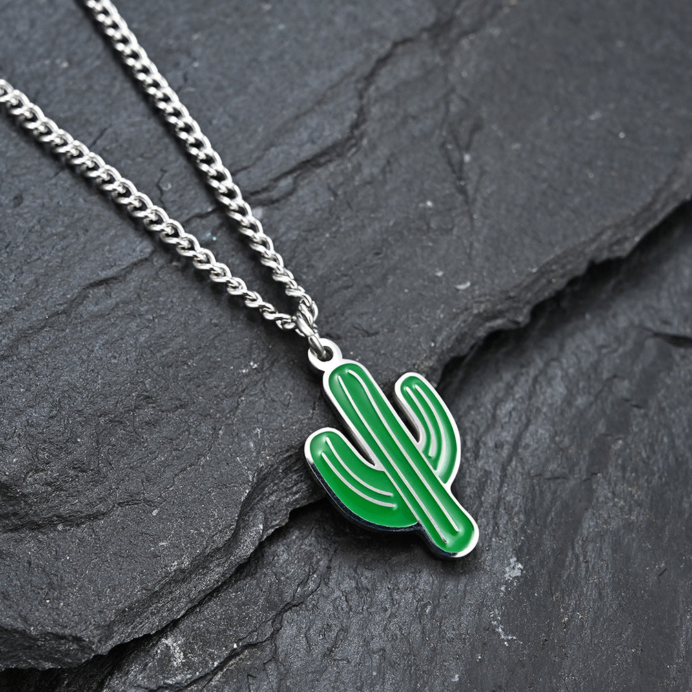 Stainless Steel Pendant — Silver or Gold, Chain Optional