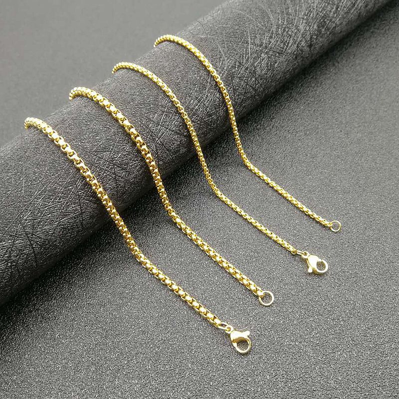 Vintage Pearl Stainless Steel Pendant Necklace