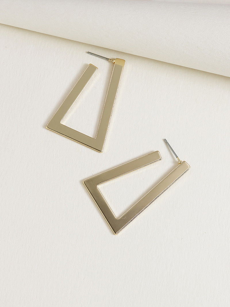 Metallic Delight Earrings - Minimalist Statement Jewelry for Women