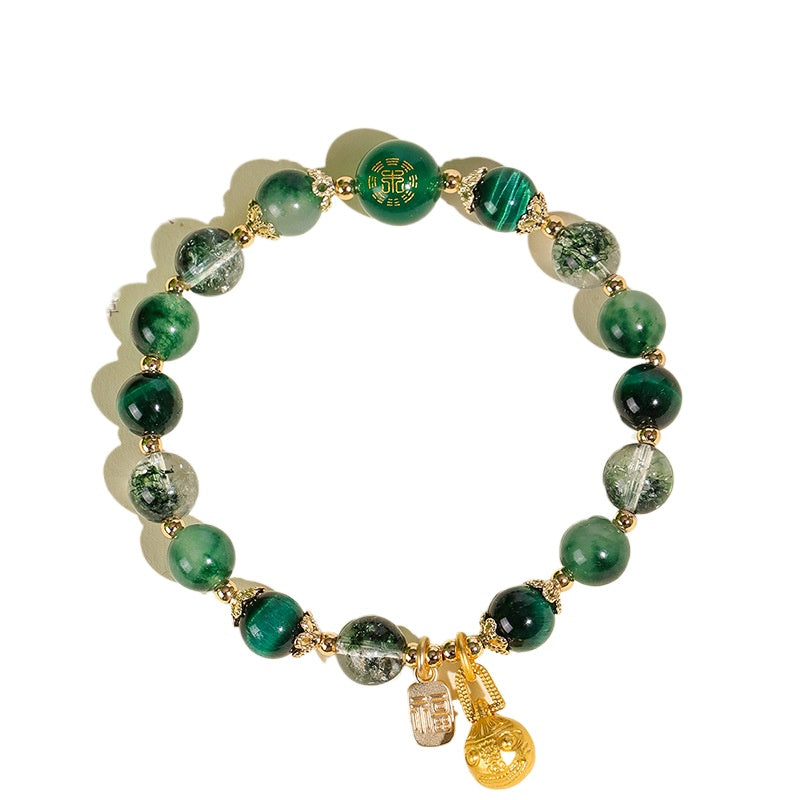Planderful Fortune's Favor Bracelet – Elegant Crystal Agate Design