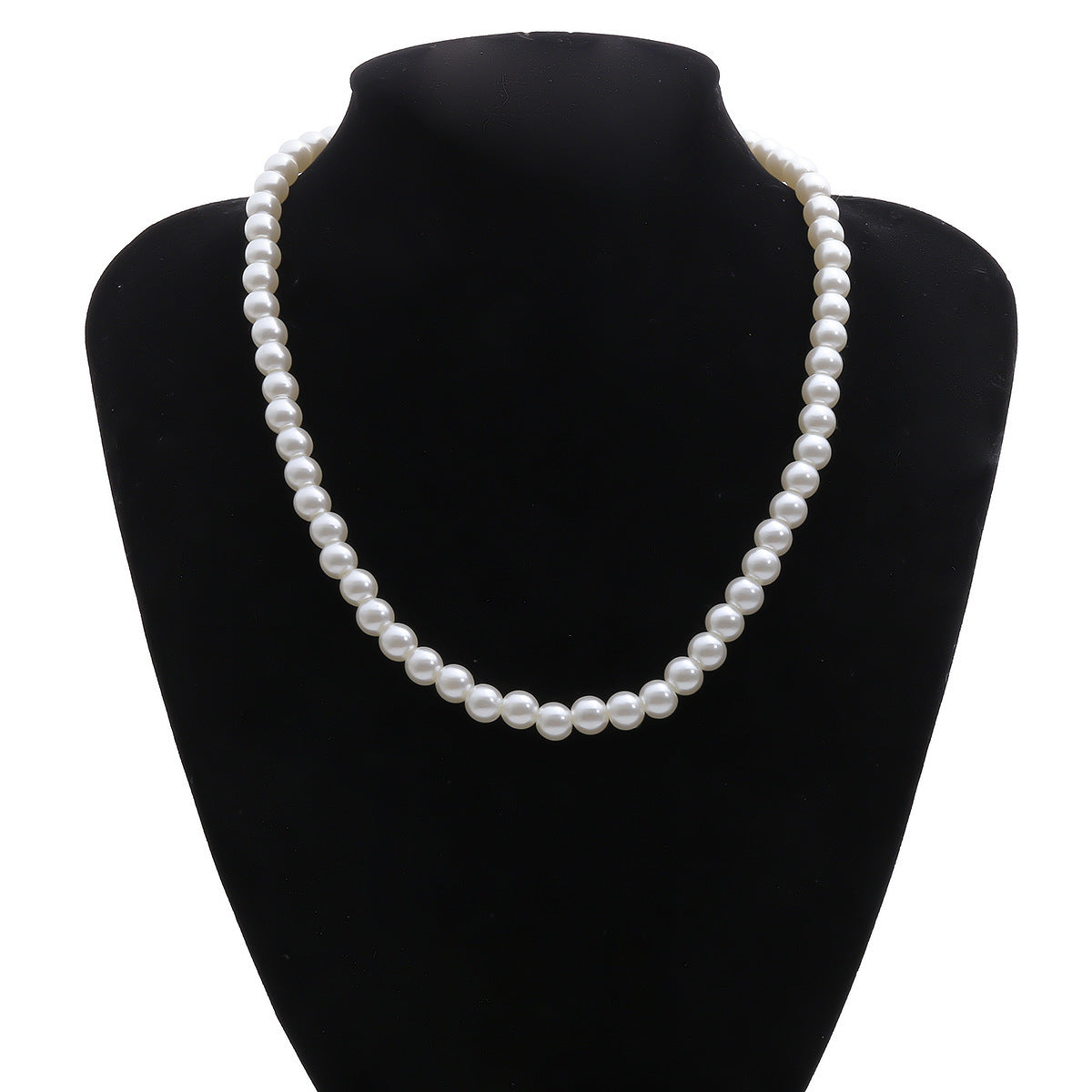 Planderful Vienna Verve Collarbone Necklace Imitation Pearl Beaded DIY Statement Jewelry For Women