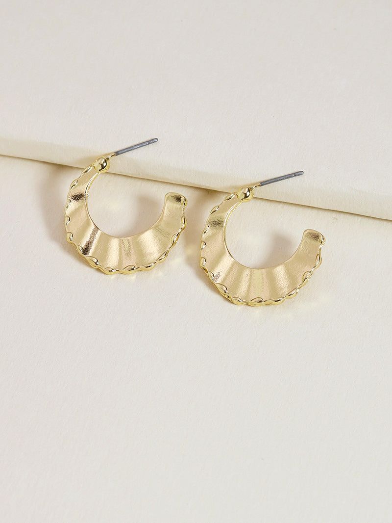 Elegant Vienna Verve Metal Geometric Earrings for Women