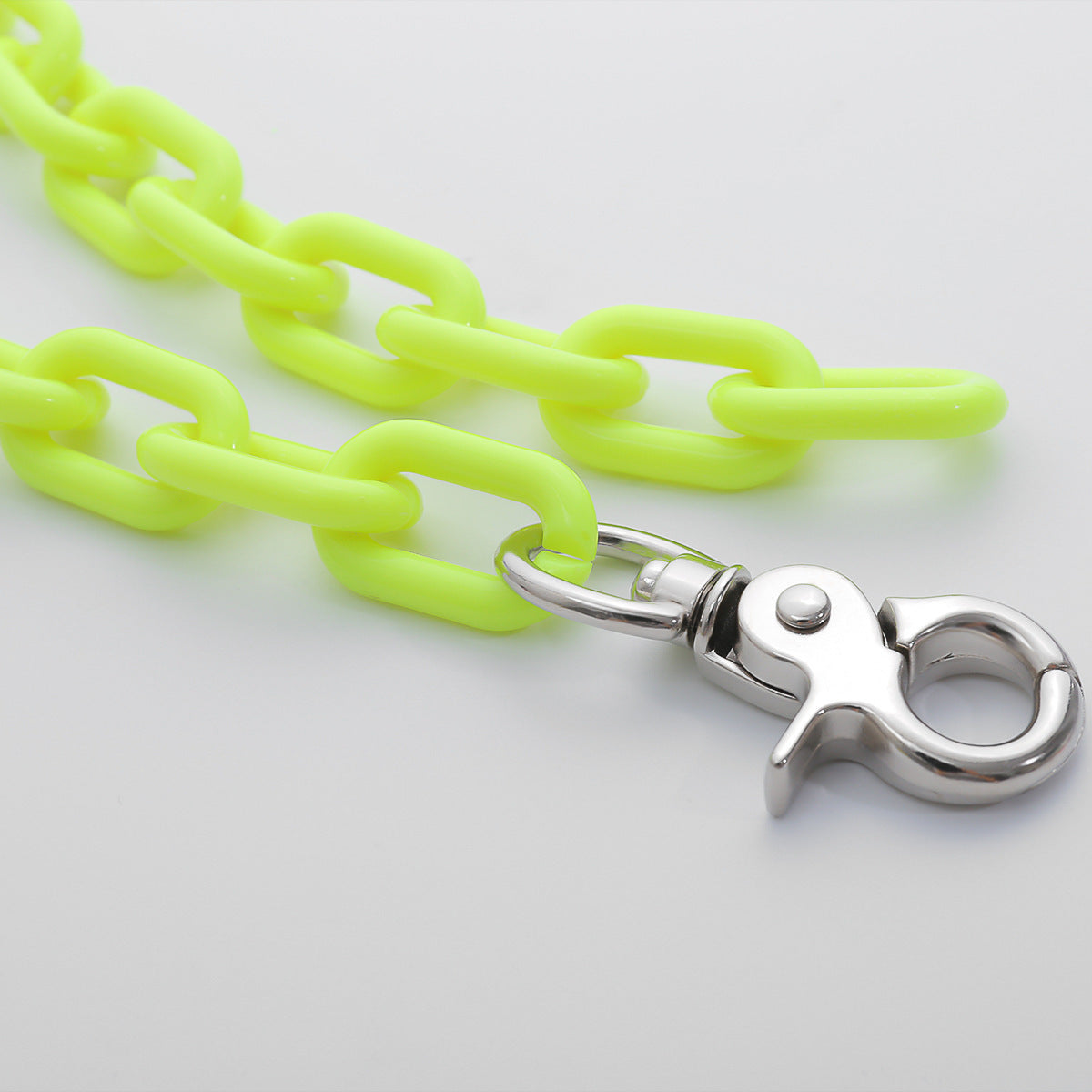 Unique Tassel and Bold Chain Hip-hop Necklace with a Cross-border Twist