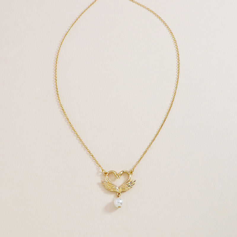 European and American Swan Pendant Necklace - Vienna Verve Collection