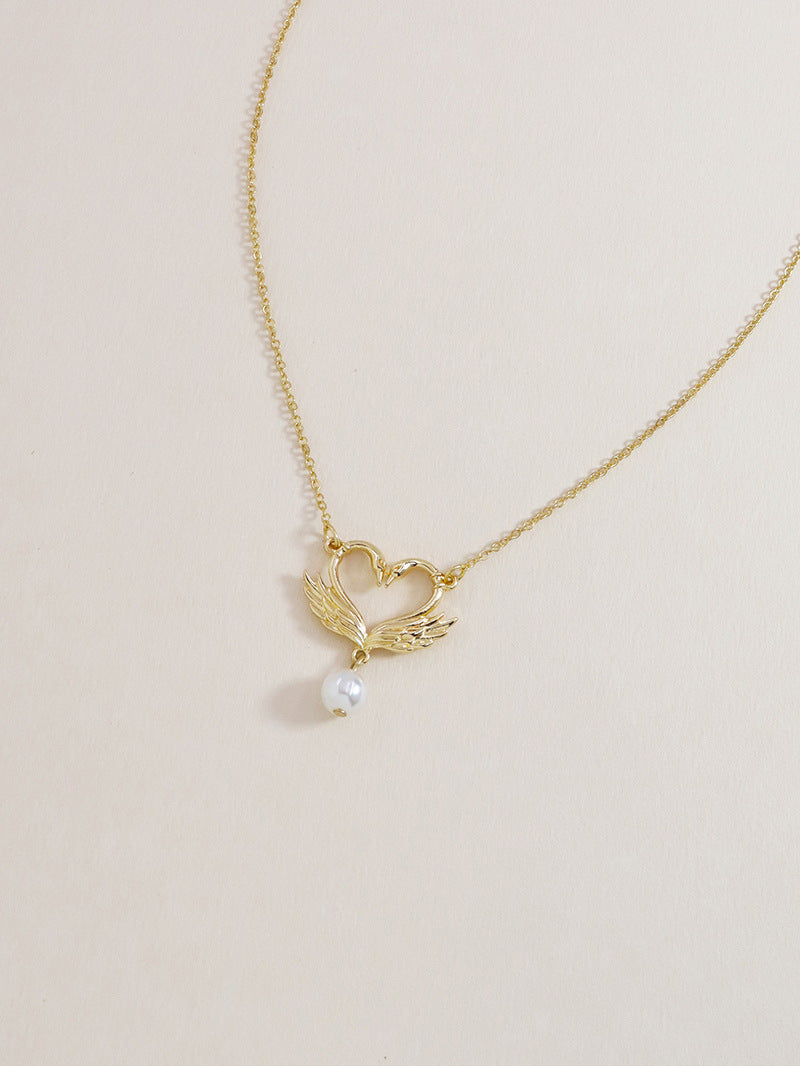 European and American Swan Pendant Necklace - Vienna Verve Collection